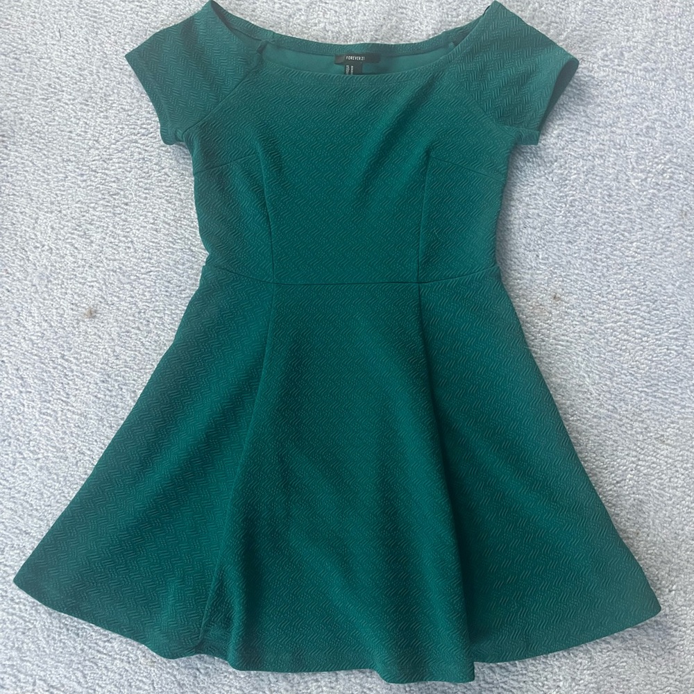 Forever 21 Teal Mini Dress